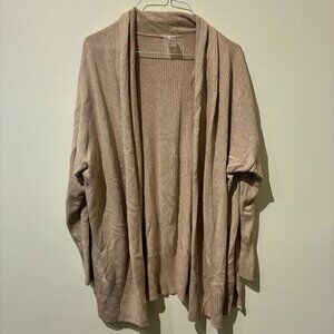 Calia Oversized Brown Cardigan Sweater - Women's XS